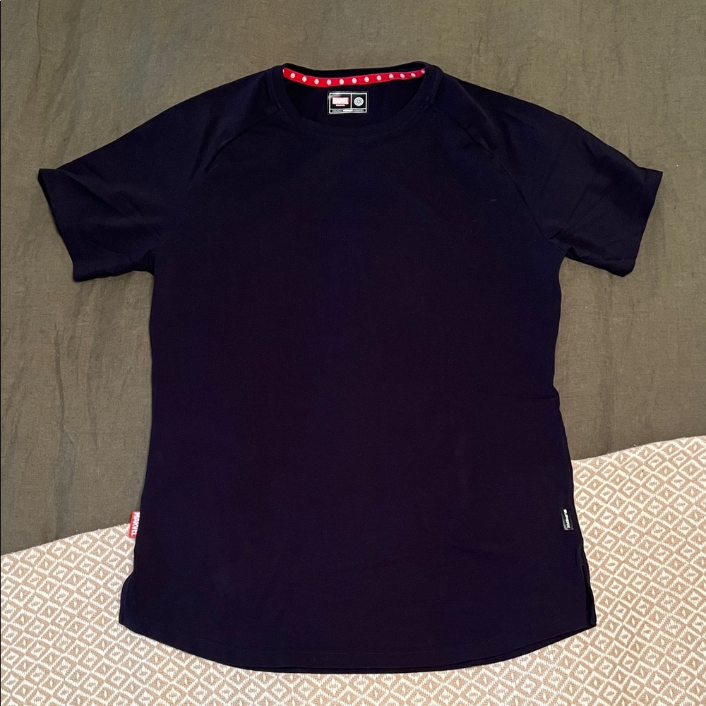 SuperX Captain America Alter Ego Essentials Tee - Navy, Medium